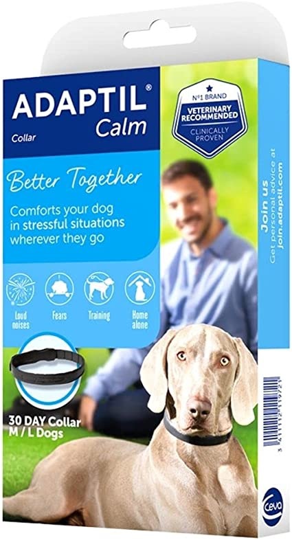 ADAPTIL Calm On The Go Collar for Medium Large Dogs 62.5cm 25