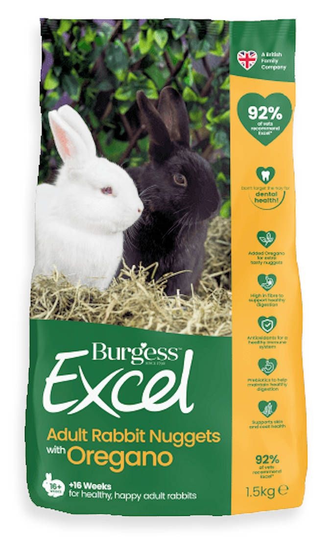 Burgess shop rabbit pellets