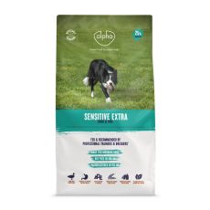 Alpha Sensitive Extra Adult Dry Dog Food - Duck & Rice (15kg)