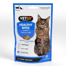 VETIQ Healthy Bites Denti-Care Cat Treats - 65g