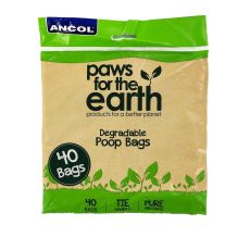 Ancol Flat Pack Degradable Poop Bags 12x40s