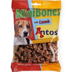 Antos Mini Bones with Lamb Dog Treats 200g