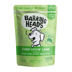 Barking Heads Chop Lickin' Lamb Pouch 10x300g