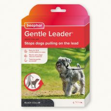 Beaphar Gentle Leader Black Head Collar