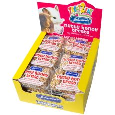 Johnson's Veterinary Nutty Honey Treat for Hamsters, Gerbils, Rats, Mice etc 24x50g