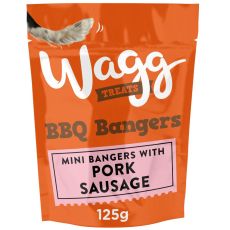Wagg BBQ Bangers Dog Treats - 125g