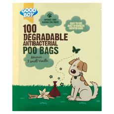 Good Boy Degradable Antibacterial Poo Bags 100s