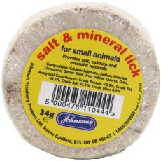 Johnson's Veterinary Salt & Mineral Lick for Small Animals 28x34g