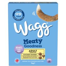 Wagg Meaty Goodness Adult Dog Food - Chicken (1kg)