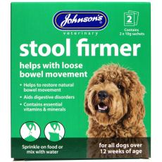 Johnson's Veterinary Stool Firmer for Dogs 2x10g