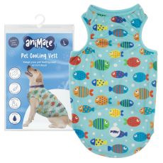 AniMate Cooling Dog Vest - Fish