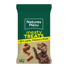 Natures Menu Meaty Treats - Lamb, Chicken & Pork (50g)