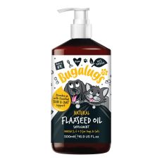Bugalugs Natural Flaxseed Oil Supplement 500ml