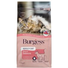 Burgess Adult Cat Food - Rich in Salmon