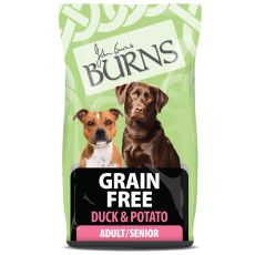 Burns Grain-Free Adult/Senior Dog Food - Duck & Potato