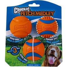 Chuckit! Fetch Medley - Medium 3 Pack