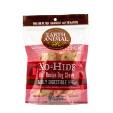 Earth Animal No Hide Dog Treat - Beef Rolls (2 Pack)