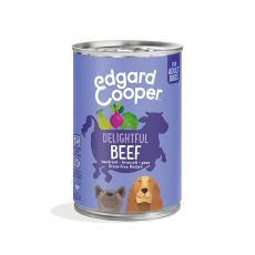 Edgard Cooper Grain-Free Adult Dog Food - Beef (6x400g)