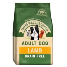 James Wellbeloved Grain Free Adult Dry Dog Food (Lamb & Veg) 10kg