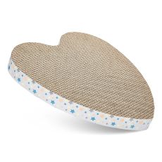 PetFace Cardboard Heart Cat Scratcher