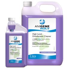 Anigene HLD4V High Level Surface Disinfectant 1 Litre Lavender
