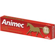 Animec 18.7 mg/g Oral Paste for Horses  (Ivermectin Horse Wormer) - POM-VPS