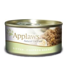 Applaws Kitten Food (Chicken Breast) 24 x 70g Tins