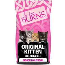 Burns Original Kitten Food - Chicken & Brown Rice 2kg