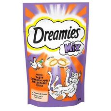 Dreamies Cat Treats (Chicken & Duck Mix) 8 x 60g