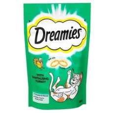 Dreamies Cat Treats (Turkey) 8 x 60g