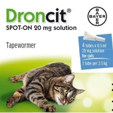 Droncit Spot-on for Cats 4s