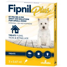 Fipnil Plus for Small Dogs 3's (2 - 10kg)