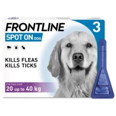 Frontline Spot On for Large Dogs 20-40kg - 3 Pipettes