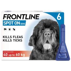 Frontline Spot On for Extra Large Dogs 40-60kg - 6 Pipettes