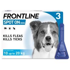 Frontline Spot On for Medium Dogs 10-20kg - 3 Pipettes