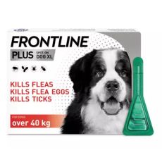 Frontline Plus Spot On XL Dog over 40kg (3 pipettes)