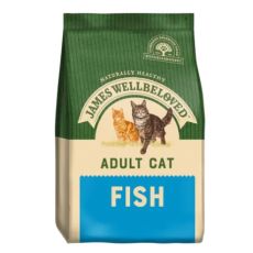 James Wellbeloved Adult Cat Food (Fish & Rice) Various Sizes