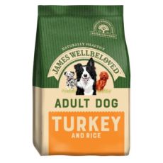 James Wellbeloved Adult Dog (Turkey & Rice Kibble) various sizes