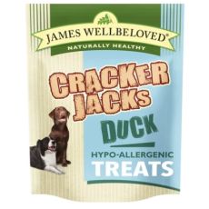 James Wellbeloved Cracker Jacks 6 x 225g (Duck & Rice)