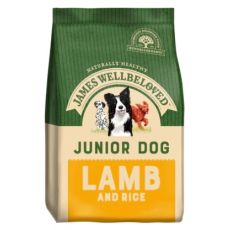James Wellbeloved Junior Dog Food (Lamb & Rice) various sizes