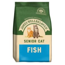 James Wellbeloved Senior Cat Food (Fish & Rice) Various Sizes