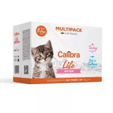 Calibra Life Kitten Food Pouches - Multipack (Grain-Free)