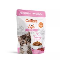 Calibra Life Kitten Food Pouches - Turkey (Grain-Free)
