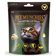 Pet Munchies Cat Treats (Chicken Liver) 8 x 10g