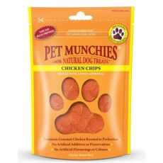 Pet Munchies Chicken Chips Dog Treats 100g