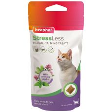 Beaphar StressLess Herbal Calming Treats for Cats & Kittens 35g
