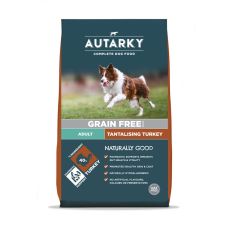 Autarky Adult Grain Free Tantalising Turkey Complete Dry Dog Food 12kg