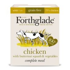 Forthglade Complete Wet Dog Food - Chicken & Butternut Squash (395g)