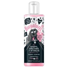Bugalugs 3-in-1 Raspberry & Lemon Dog Shampoo, Conditioner & Detangler