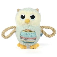 Coolpet Owl Rope Limbs Dog Toy